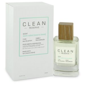 Clean Reserve Warm Cotton Eau De Parfum Spray By Clean - 3.4oz (100 ml)