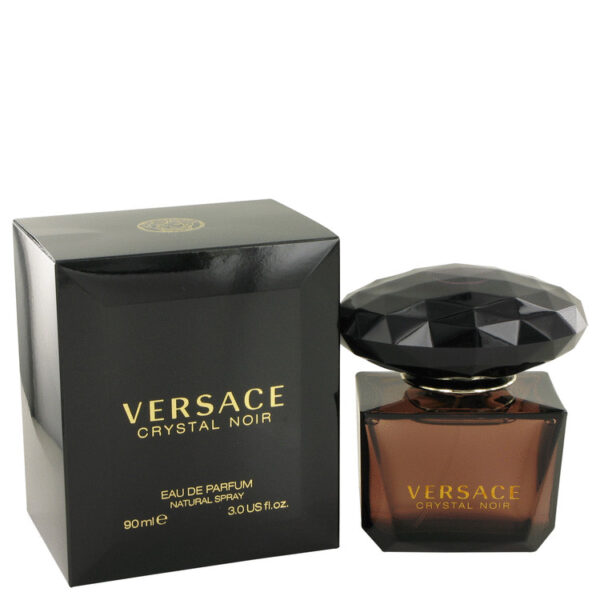 Crystal Noir Eau De Parfum Spray By Versace - 3oz (90 ml)