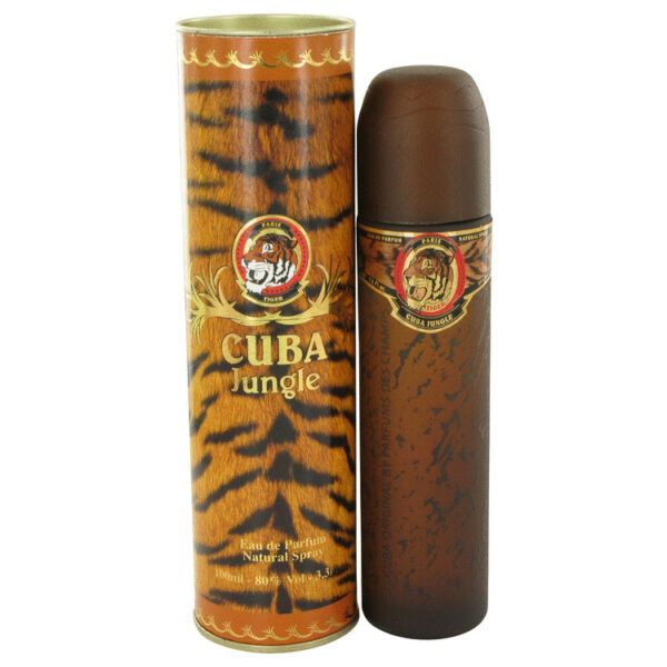 Cuba Jungle Tiger Eau De Parfum Spray By Fragluxe - 3.4oz (100 ml)