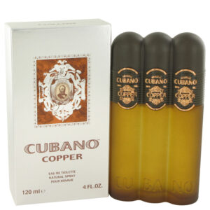 Cubano Copper Eau De Toilette Spray By Cubano - 4oz (120 ml)