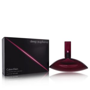 Deep Euphoria Eau De Parfum Spray By Calvin Klein - 3.4oz (100 ml)
