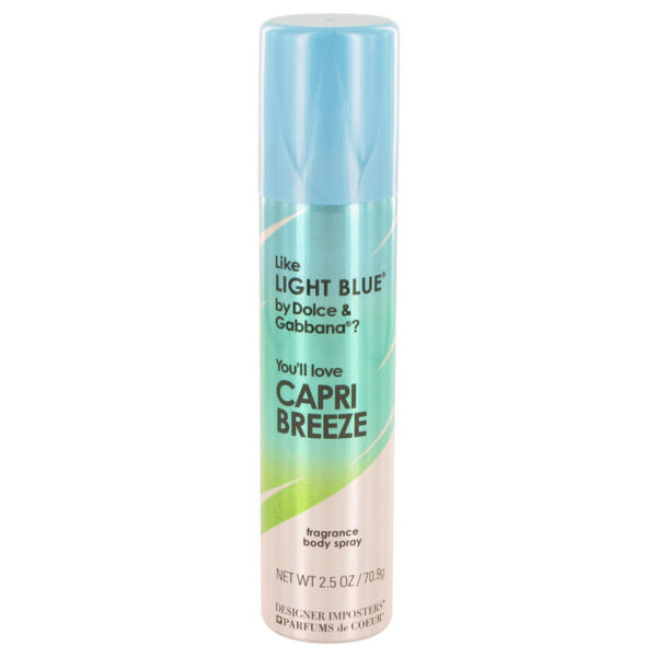 Designer Imposters Capri Breeze Body Spray By Parfums De Coeur - 2.5oz (75 ml)