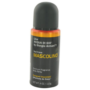 Designer Imposters Mascolino Body Spray By Parfums De Coeur - 4oz (120 ml)