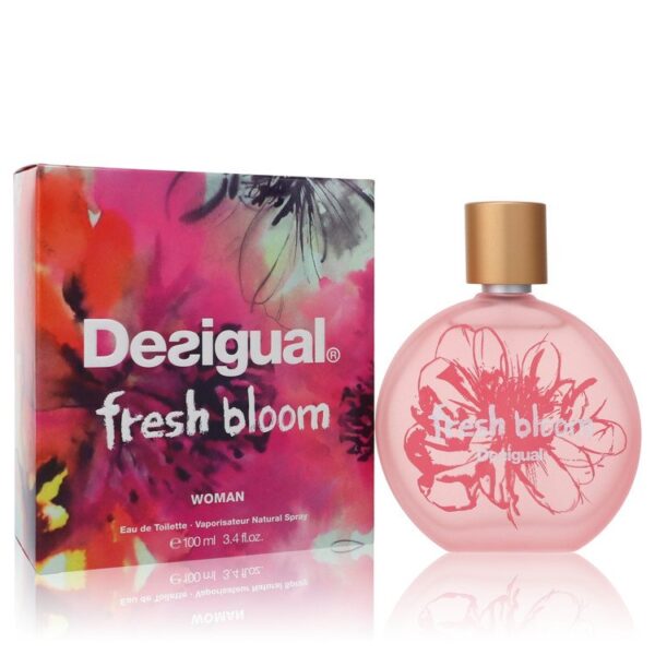 Desigual Fresh Bloom Eau De Toilette Spray By Desigual - 3.4oz (100 ml)