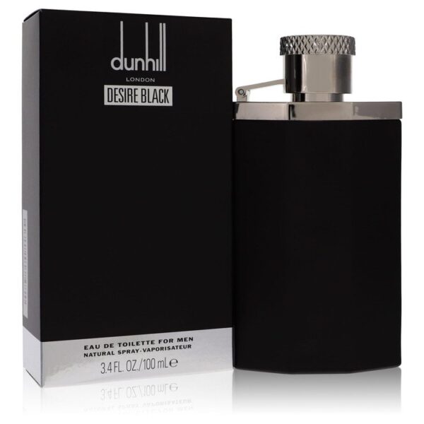 Desire Black London Eau De Toilette Spray By Alfred Dunhill - 3.4oz (100 ml)