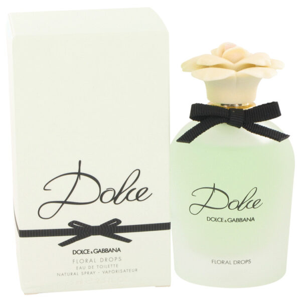 Dolce Floral Drops Eau De Toilette Spray By Dolce & Gabbana - 2.5oz (75 ml)