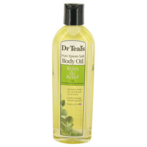 Dr Teal's Bath Additive Eucalyptus Oil Pure Epson Salt Body Oil Relax & Relief with Eucalyptus & Spearmint By Dr Teal's - 8.8oz (260 ml)