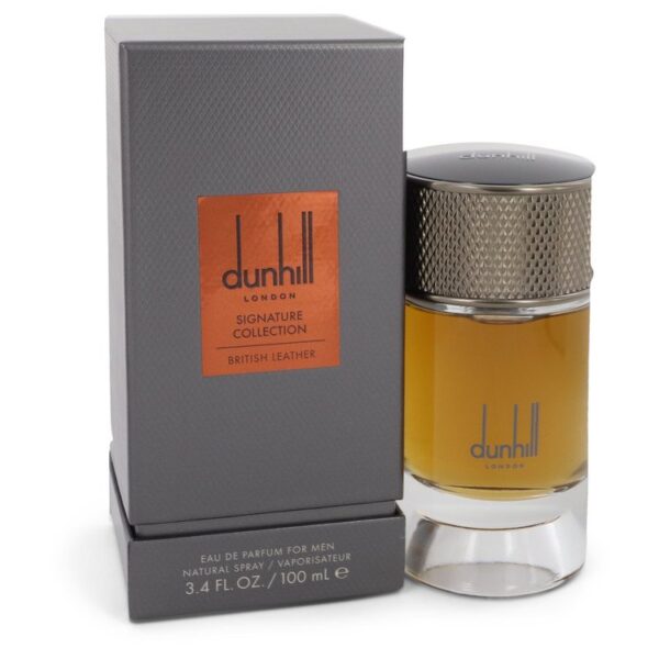 Dunhill British Leather Eau De Parfum Spray By Alfred Dunhill - 3.4oz (100 ml)