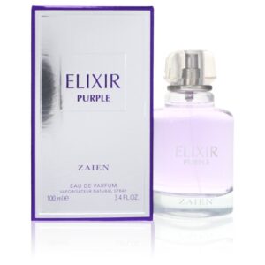 Elixir Purple Eau De Parfum Spray By Zaien - 3.4oz (100 ml)