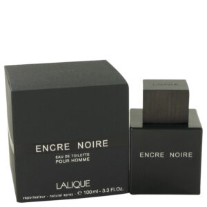 Encre Noire Eau De Toilette Spray By Lalique - 3.4oz (100 ml)