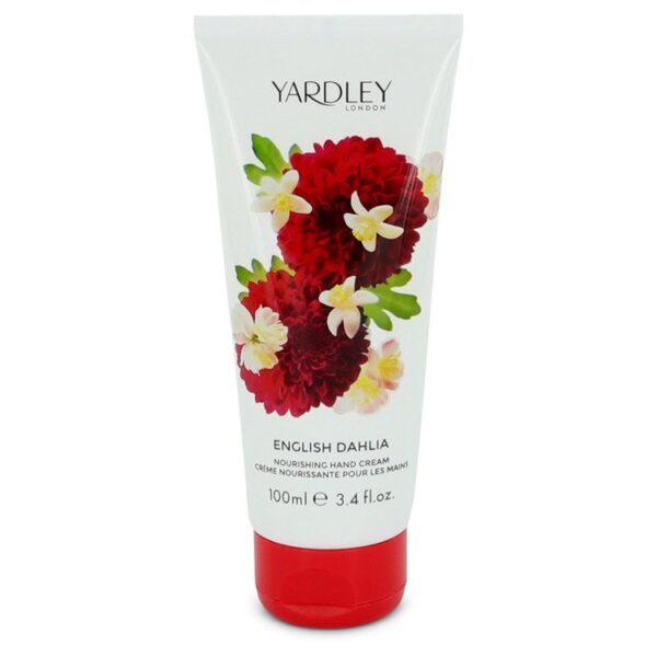 English Dahlia Hand Cream By Yardley London - 3.4oz (100 ml)