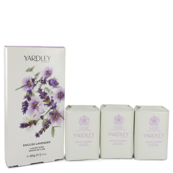 English Lavender 3 x 3.5 oz Soap By Yardley London - 3.5oz (105 ml)