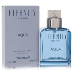 Eternity Aqua Eau De Toilette Spray By Calvin Klein - 3.4oz (100 ml)