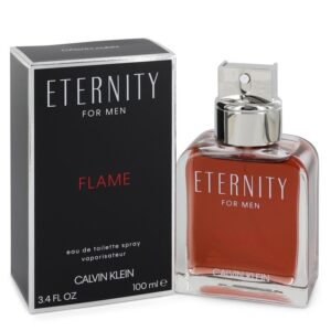 Eternity Flame Eau De Toilette Spray By Calvin Klein - 3.4oz (100 ml)