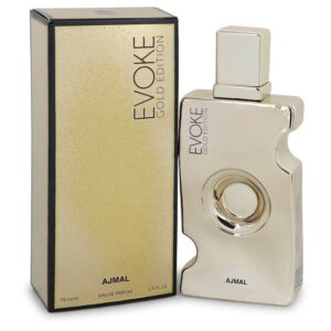 Evoke Gold Eau De Parfum Spray By Ajmal - 2.5oz (75 ml)
