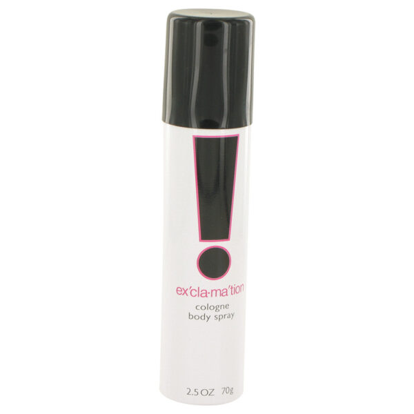 Exclamation Perfume By Coty Body Mist Cologne Spray