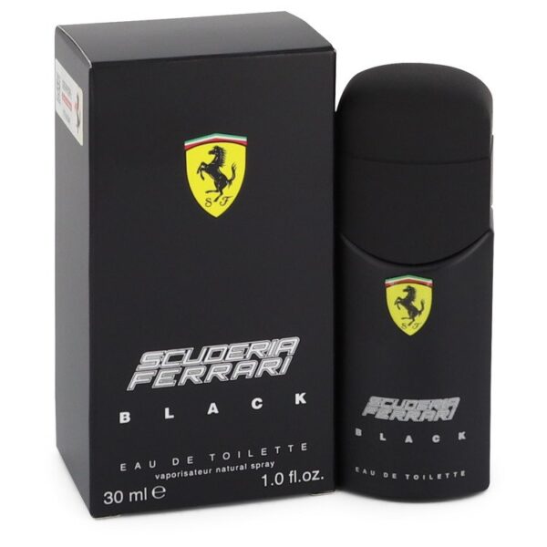 Ferrari Scuderia Black Eau De Toilette Spray By Ferrari - 1oz (30 ml)