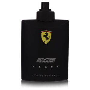 Ferrari Scuderia Black Eau De Toilette Spray (Tester) By Ferrari - 4.2oz (125 ml)