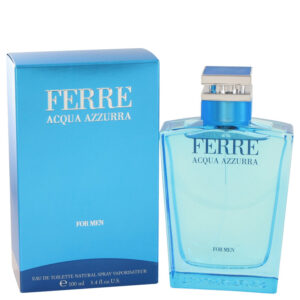 Ferre Acqua Azzurra Eau De Toilette Spray By Gianfranco Ferre - 3.4oz (100 ml)