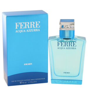 Ferre Acqua Azzurra Eau De Toilette Spray By Gianfranco Ferre - 1.7oz (50 ml)
