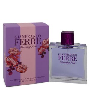 Gianfranco Ferre Blooming Rose Eau De Toilette Spray By Gianfranco Ferre - 3.4oz (100 ml)
