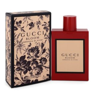 Gucci Bloom Ambrosia Di Fiori Eau De Parfum  Intense Spray By Gucci - 3.3oz (100 ml)