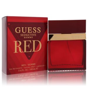 Guess Seductive Homme Red Eau De Toilette Spray By Guess - 3.4oz (100 ml)