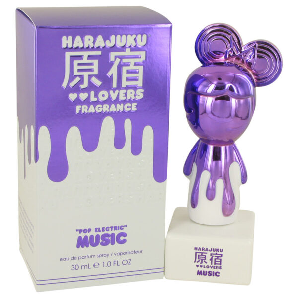 Harajuku Lovers Pop Electric Music Eau De Parfum Spray By Gwen Stefani - 1oz (30 ml)