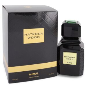 Hatkora Wood Eau De Parfum Spray (Unisex) By Ajmal - 3.4oz (100 ml)