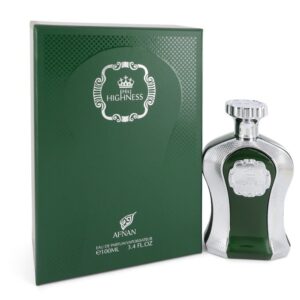 His Highness Green Eau De Parfum Spray (Unisex) By Afnan - 3.4oz (100 ml)