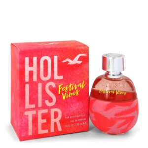 Hollister Festival Vibes Eau De Parfum Spray By Hollister - 3.4oz (100 ml)
