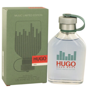 Hugo Eau De Toilette Spray (Limited Edition Music Bottle) By Hugo Boss - 4.2oz (125 ml)