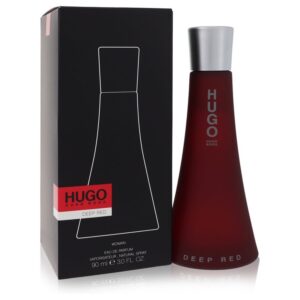 Hugo Deep Red Eau De Parfum Spray By Hugo Boss - 3oz (90 ml)