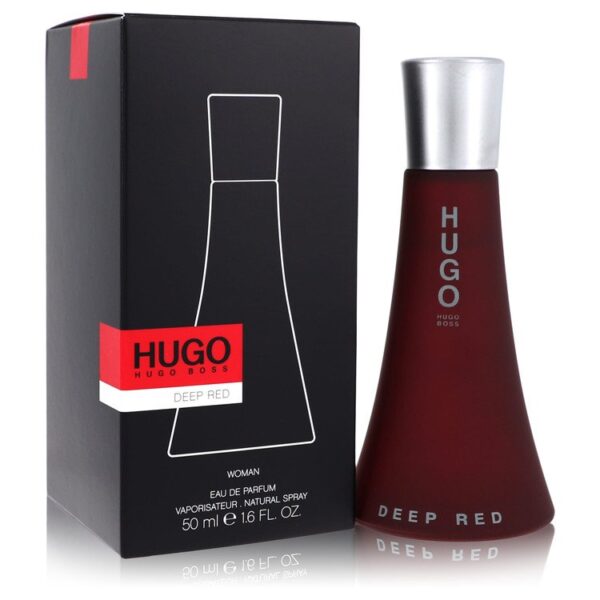 Hugo Deep Red Eau De Parfum Spray By Hugo Boss - 1.6oz (50 ml)