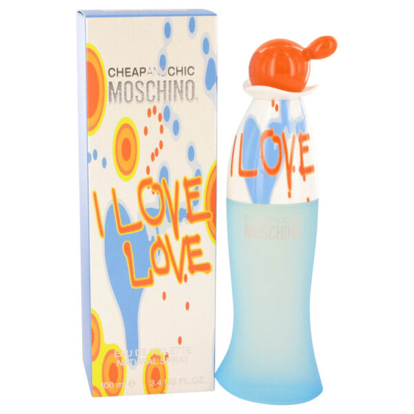I Love Love Eau De Toilette Spray By Moschino - 3.4oz (100 ml)