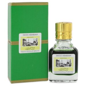 Jannet El Firdaus Concentrated Perfume Oil Free From Alcohol (Unisex Green Attar) By Swiss Arabian - 0.3oz (10 ml)