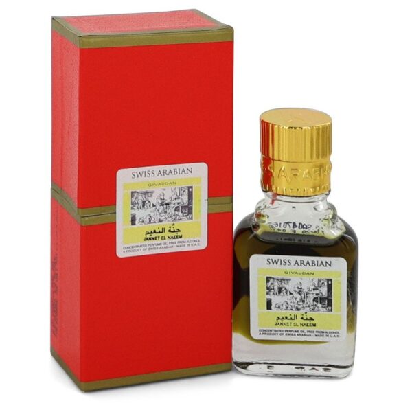 Jannet El Naeem Concentrated Perfume Oil Free From Alcohol (Unisex) By Swiss Arabian - 0.3oz (10 ml)