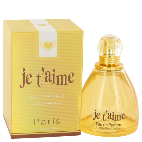 Je T'aime Eau De Parfum Spray By YZY Perfume - 3.3oz (100 ml)