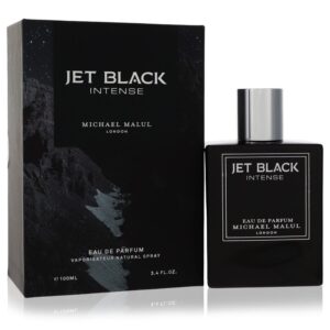 Jet Black Intense Eau De Parfum Spray By Michael Malul - 3.4oz (100 ml)
