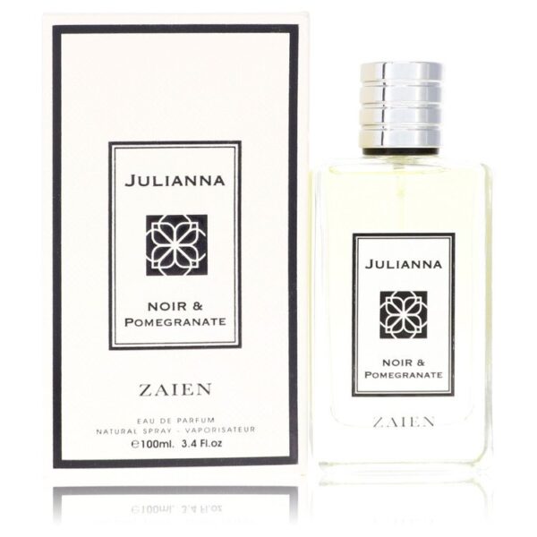 Julianna Noir & Pomegranate Eau De Parfum Spray (Unisex) By Zaien - 3.4oz (100 ml)