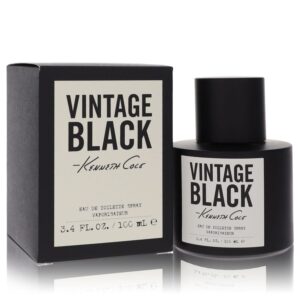 Kenneth Cole Vintage Black Eau De Toilette Spray By Kenneth Cole - 3.4oz (100 ml)