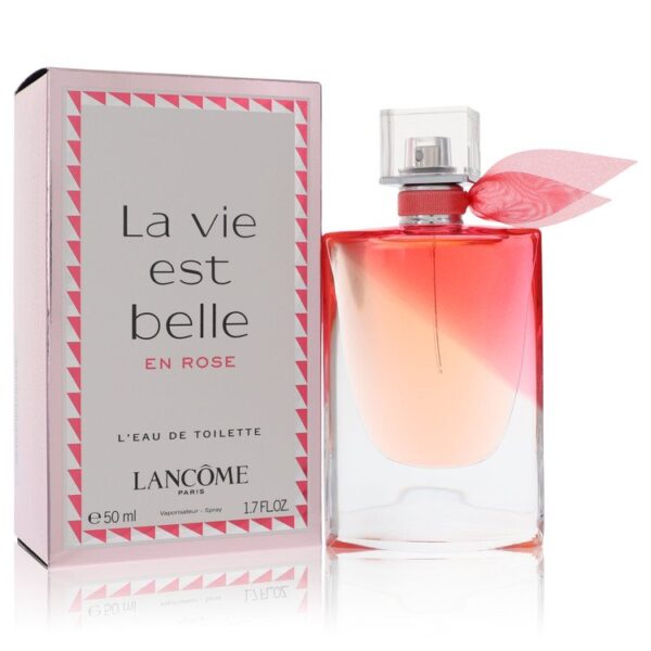 La Vie Est Belle En Rose L'eau De Toilette Spray By Lancome - 1.7oz (50 ml)