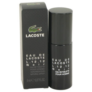 Lacoste Eau De Lacoste L.12.12 Noir Mini EDT Spray By Lacoste - 0.27oz (10 ml)