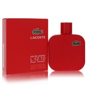 Lacoste Eau De Lacoste L.12.12 Rouge Eau De Toilette Spray By Lacoste - 3.3oz (100 ml)