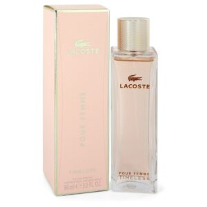 Lacoste Pour Femme Timeless Eau De Parfum Spray By Lacoste - 3oz (90 ml)