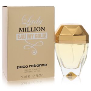 Lady Million Eau My Gold Eau De Toilette Spray By Paco Rabanne - 1.7oz (50 ml)