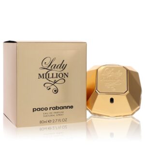 Lady Million Eau De Parfum Spray By Paco Rabanne - 2.7oz (80 ml)