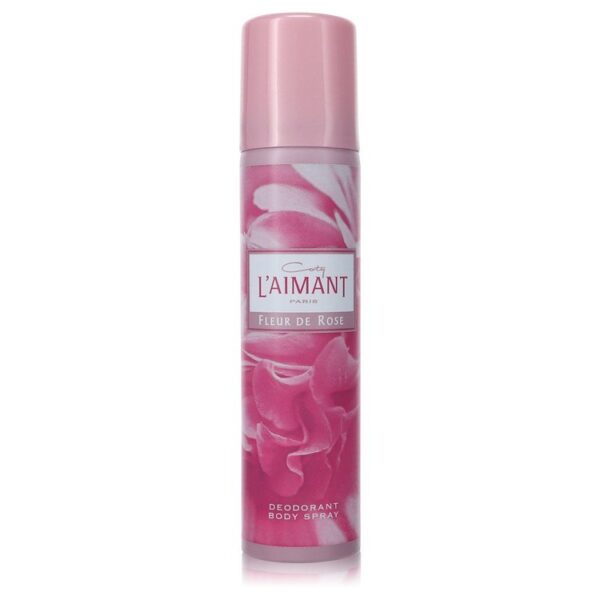 L'aimant Fleur Rose Deodorant Spray By Coty - 2.5oz (75 ml)