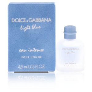 Light Blue Eau Intense Mini EDP By Dolce & Gabbana - 0.15oz (5 ml)