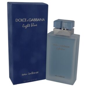 Light Blue Eau Intense Eau De Parfum Spray By Dolce & Gabbana - 3.3oz (100 ml)